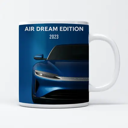 Lucid Air Dream Edition Blue Studio