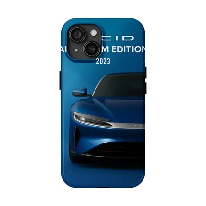Lucid Air Dream Edition Blue Studio