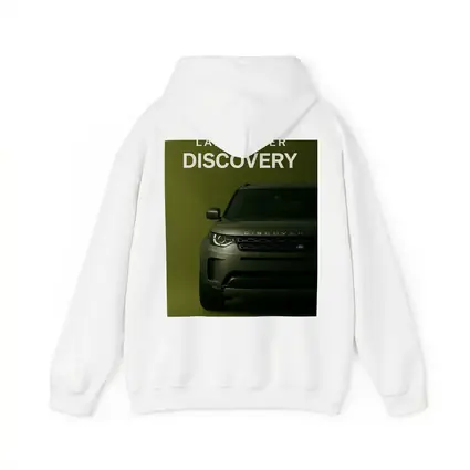 Land Rover Discovery SUV Olive Green Background