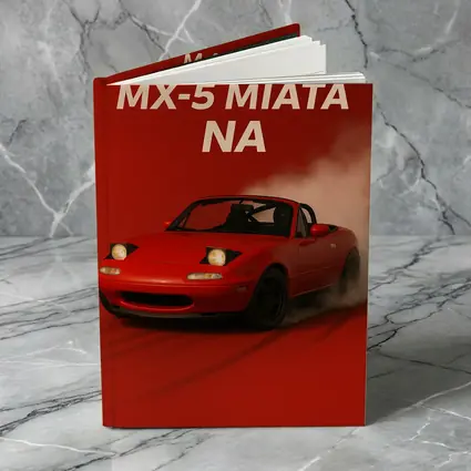 Mazda MX-5 Miata NA Red Drift