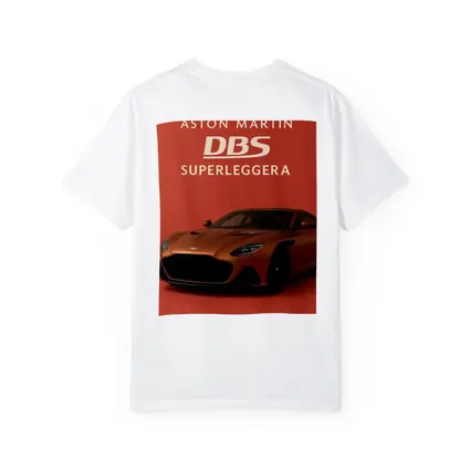 Aston Martin DBS Superleggera Red Background