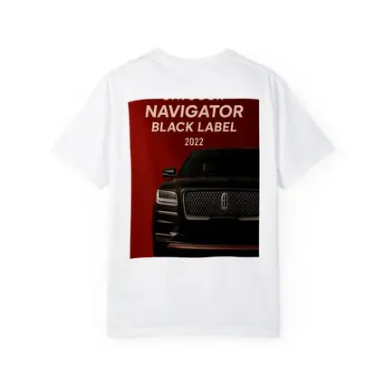 Lincoln Navigator Black Label Dark Red Background