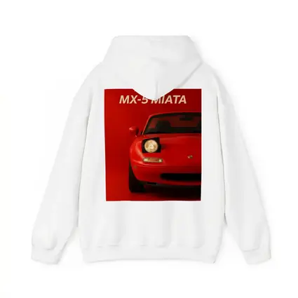 Mazda MX-5 Miata Red Minimalist Front View