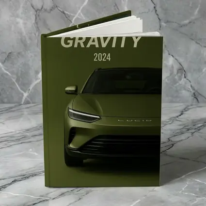 Lucid Gravity 2024 Electric SUV Green