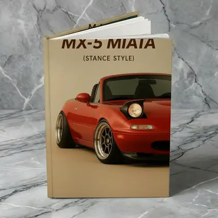 Mazda MX-5 Miata Stance Style Red