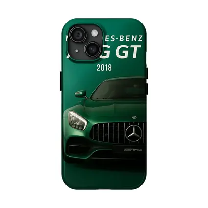 Mercedes Benz AMG GT Green Front View
