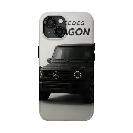 Mercedes G Wagon Black Minimal Gray Background