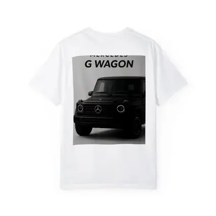 Mercedes G Wagon Black Minimal Gray Background