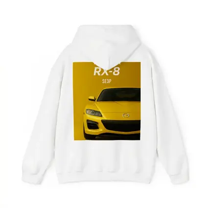 Mazda RX-8 SE3P Yellow Sport Car Art