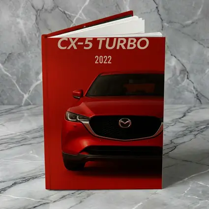 Mazda CX-5 Turbo 2022 Red Background
