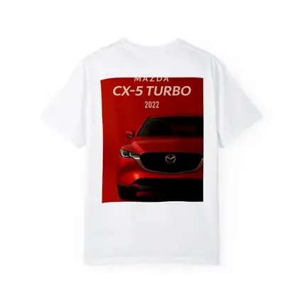Mazda CX-5 Turbo 2022 Red Background