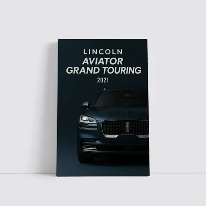 2021 Lincoln Aviator Grand Touring Dark Background
