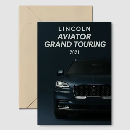 2021 Lincoln Aviator Grand Touring Dark Background