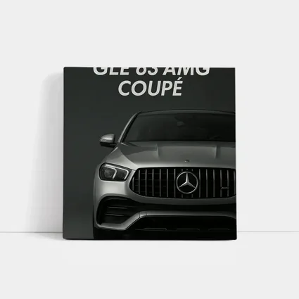 Mercedes GLE 63 AMG Coupe Dark Background