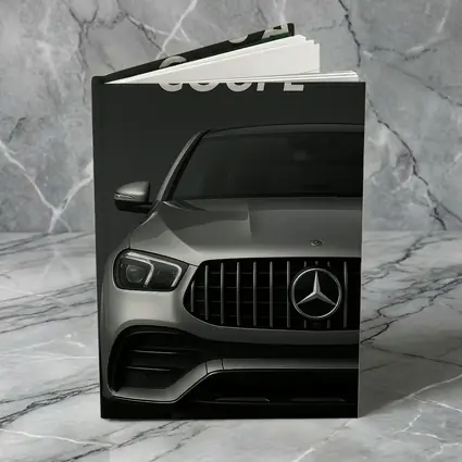 Mercedes GLE 63 AMG Coupe Dark Background