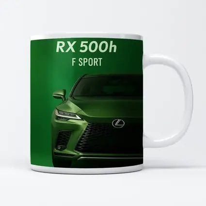 Lexus RX F Sport Green Studio Shot