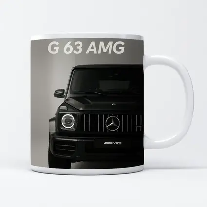 Mercedes Benz G63 AMG Black Front View