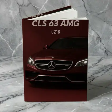 Mercedes Benz CLS AMG Dark Red Studio