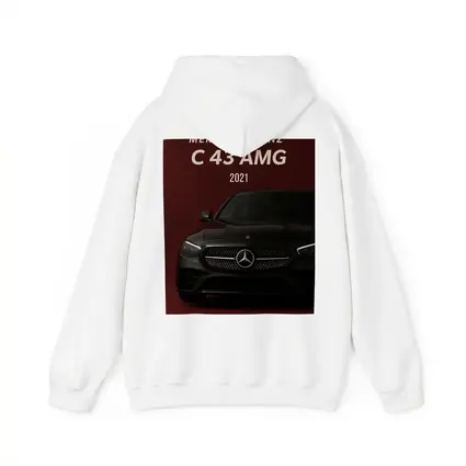 Mercedes Benz C43 AMG Dark Red Background