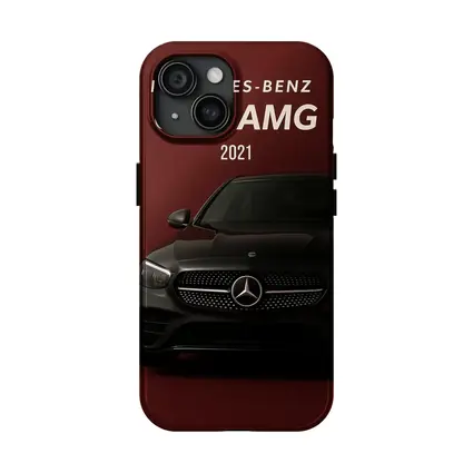 Mercedes Benz C43 AMG Dark Red Background