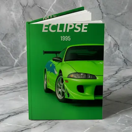 Mitsubishi Eclipse 1995 Green Sport Car