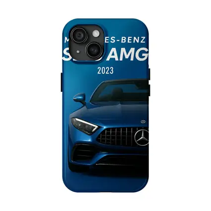 Mercedes Benz SL63 AMG Blue Front View
