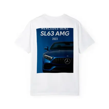 Mercedes Benz SL63 AMG Blue Front View
