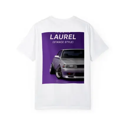 Nissan Laurel Stance Style Purple Background