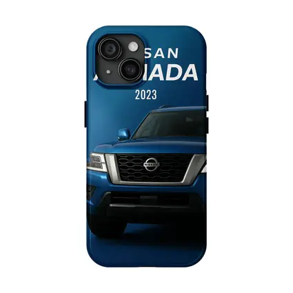 Nissan Armada SUV Blue Studio Shot
