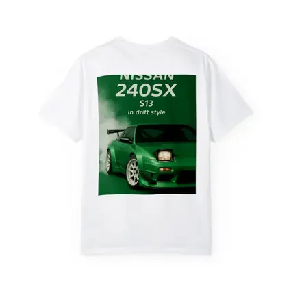 Nissan 240SX S13 Green Drift Style Art