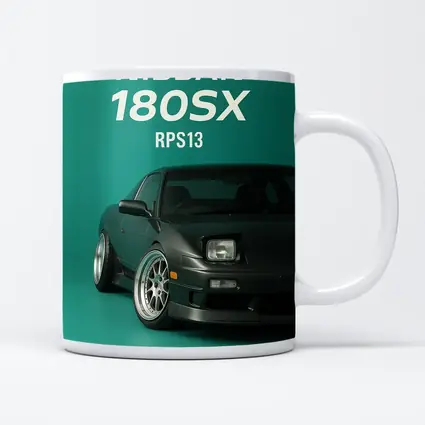 Nissan 180SX RPS13 Stance Style Green