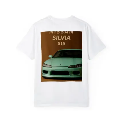 Nissan Silvia S15 Mint Green Brown Background