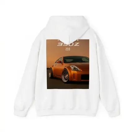 Nissan 350Z Z33 Orange Sunset Sky