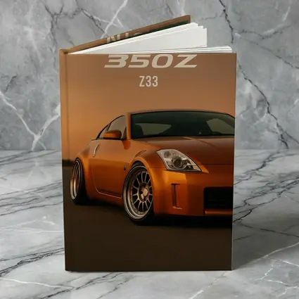 Nissan 350Z Z33 Orange Sunset Sky