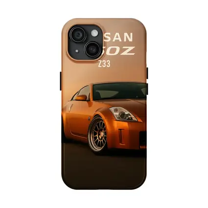 Nissan 350Z Z33 Orange Sunset Sky