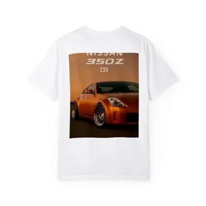 Nissan 350Z Z33 Orange Sunset Sky