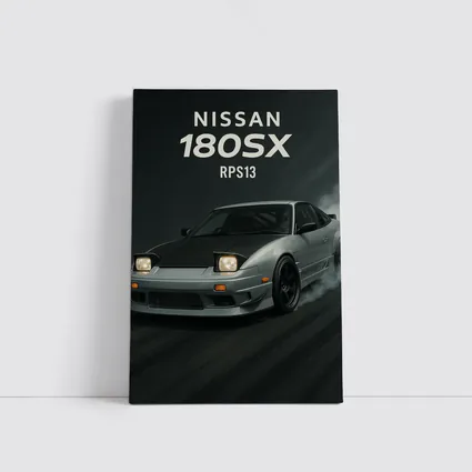 Nissan 180SX RPS13 Drifting Dark Smoke