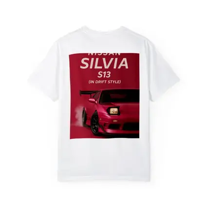 Nissan Silvia S13 Red Drift Style Art