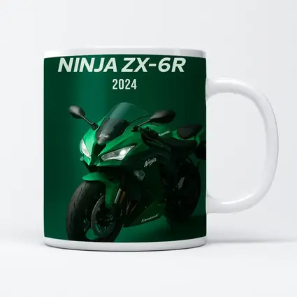 Kawasaki Ninja ZX-6R Green Sport Bike