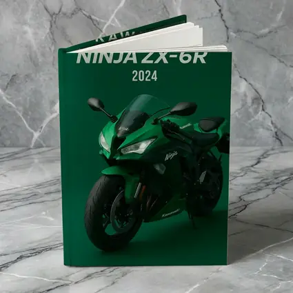 Kawasaki Ninja ZX-6R Green Sport Bike