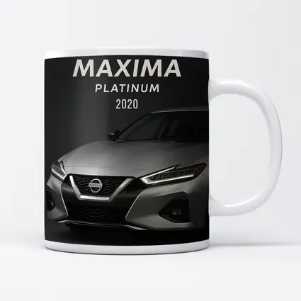 Nissan Maxima Platinum Dark Studio Shot