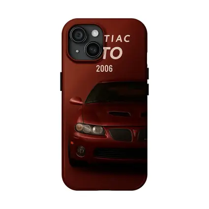 Pontiac GTO 2006 Deep Red Background