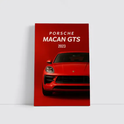 Porsche Macan GTS Red Front View