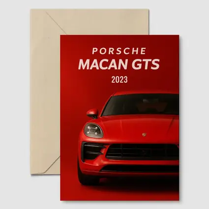 Porsche Macan GTS Red Front View