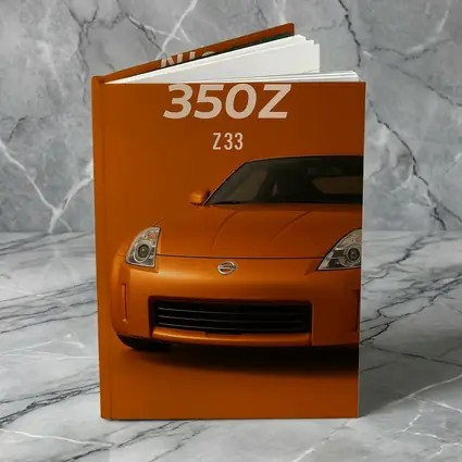 Nissan 350Z Z33 Orange Studio Art