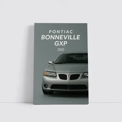 Pontiac Bonneville GXP Silver Gray Background