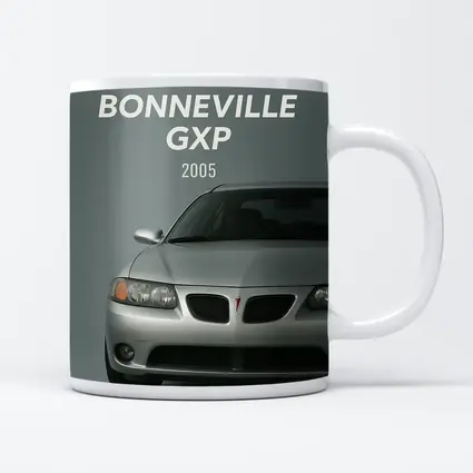 Pontiac Bonneville GXP Silver Gray Background