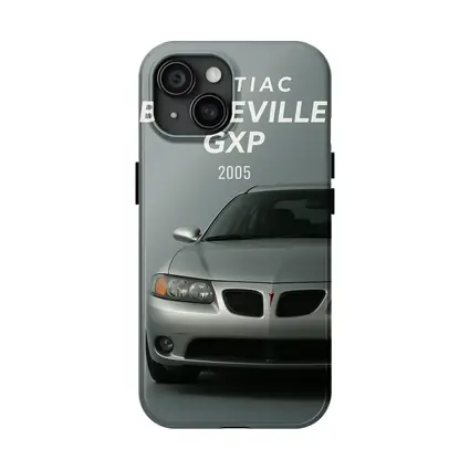 Pontiac Bonneville GXP Silver Gray Background