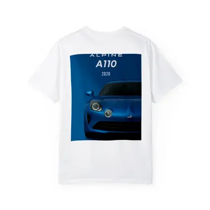 Alpine A110 2020 Blue Sports Car