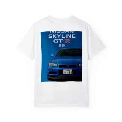 Nissan Skyline GT-R R34 Blue Front